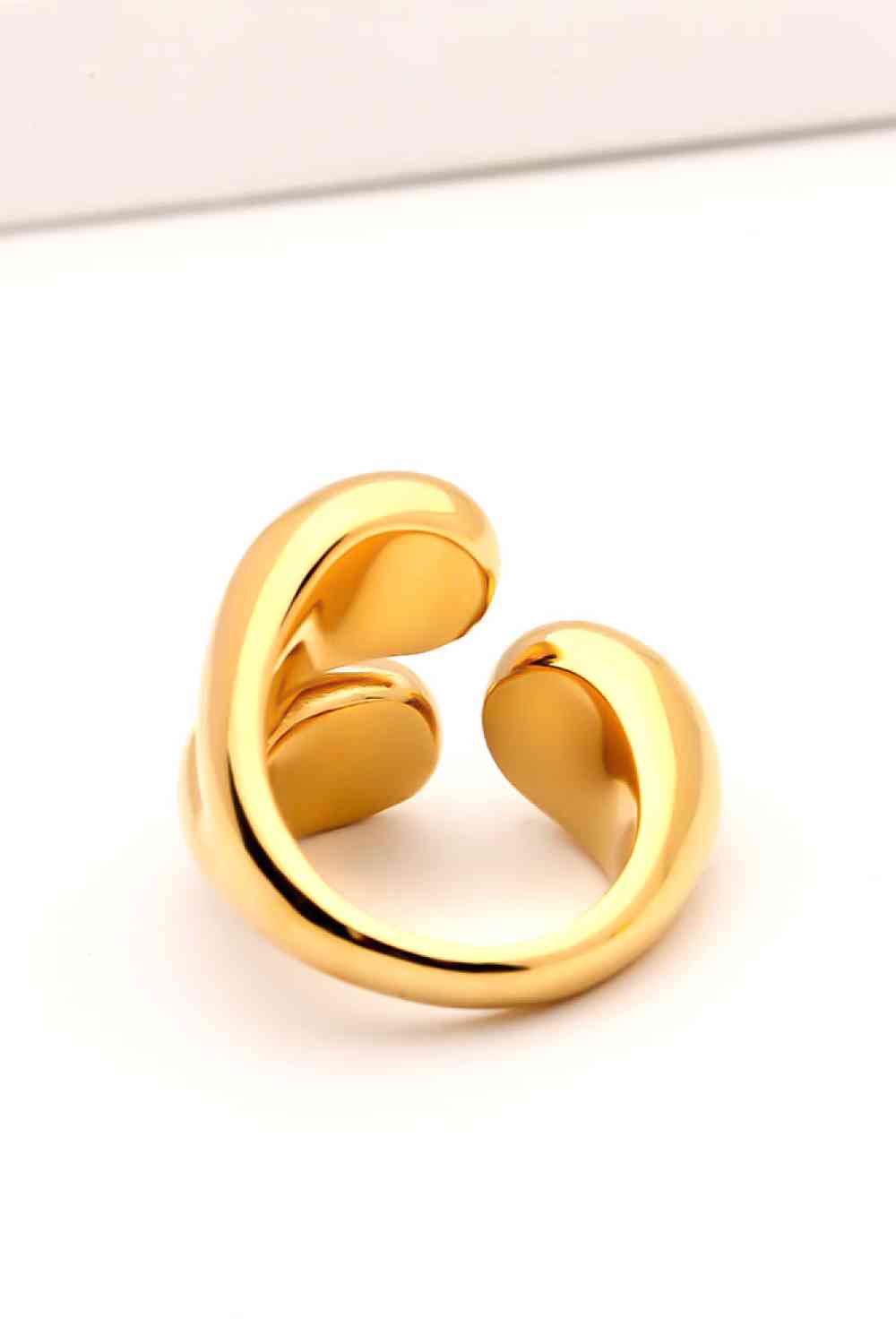On My Mind 18K Gold Plated Open Ring